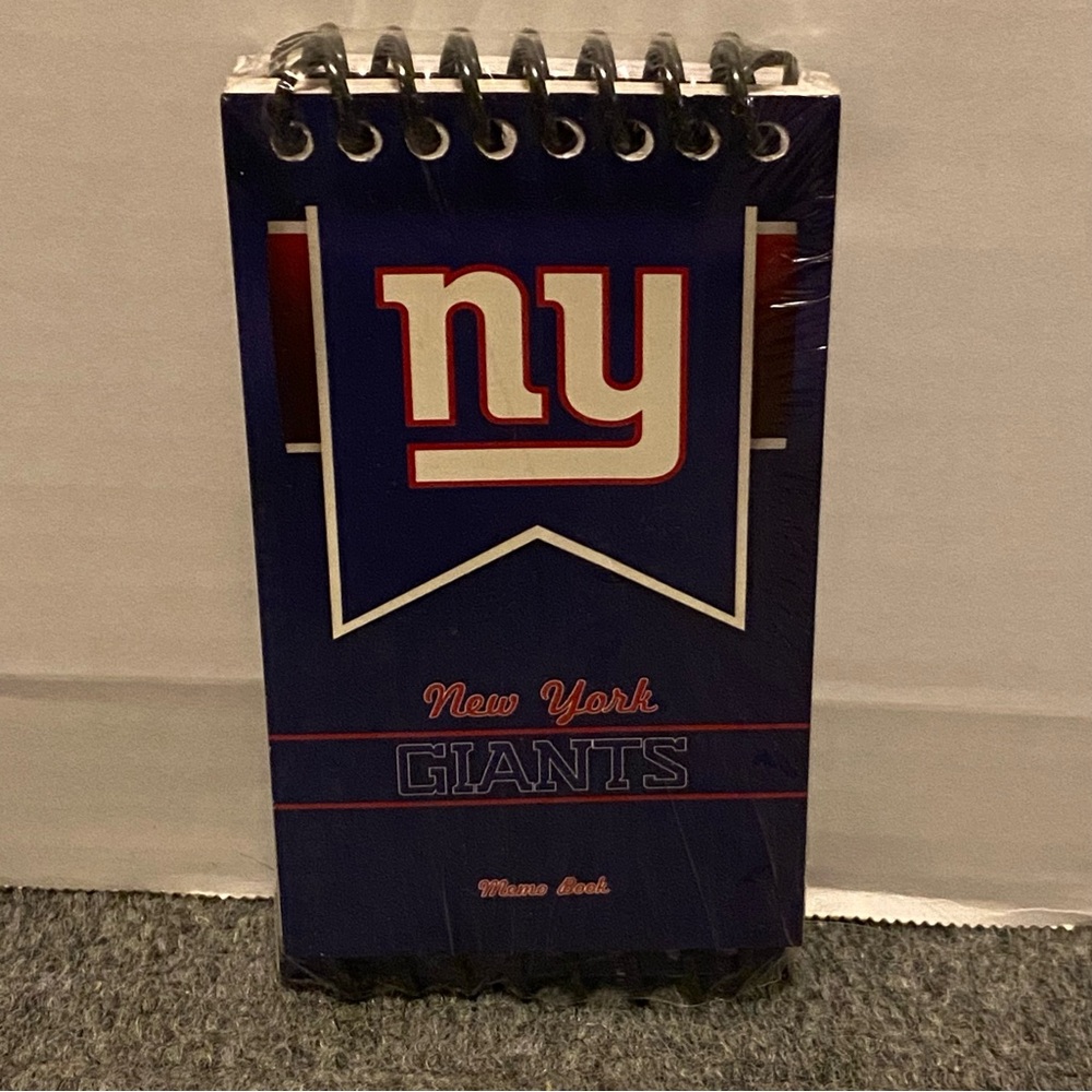 NFL New York Giants 3-Pack Memo Notebooks – Officially Licensed